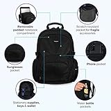 Targus CN600 Classic Laptop-Rucksack 15,6″ – Schwarz - 8