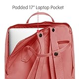 Fjällräven Kånken 17″ Rucksack, Pink, 43 x 30 x 18 cm, 20 Liter - 2