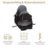 AmazonBasics Laptop-Rucksack geeignet für bis zu 43,2 cm (17 Zoll) - 4