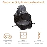 AmazonBasics Laptop-Rucksack geeignet für bis zu 43,2 cm (17 Zoll) - 3