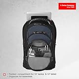 Wenger 600638 IBEX 17-Zoll-Laptop-Rucksack, Triple schützen Fach mit iPad/Tablet / eReader Pocket in blau {23 Liter} - 4
