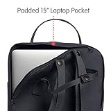 Fjällräven Rucksack Kånken Laptop 15 Zoll, Graphite, 16.0 x 28.0 x 40.0 cm, 18 Liter, 27172-031 - 2