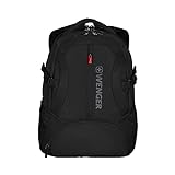 Wenger Transit 16" Deluxe Rucksack mit besten Schutz für Notebook und Tablet in schwarz
