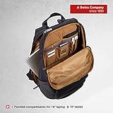 Wenger 602806 SkyPort 15,6″ Laptop-Rucksack, gepolsterte Laptopfach mit iPad/Tablet / eReader Tasche in schwarz - 4