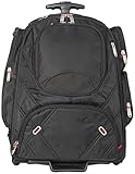 17″ Laptop Rucksack Tasche Reisetasche mit Rollen für Sicherheitskontrolle optimiert - 2