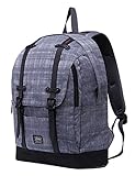 Lässiger Daypacks, KAUKKO 16 Zoll Laptop Outdoor Rucksäcke für 14" Notebook Schüler Backpacks Schultaschen für Wandern/ Reisen/ Camping (41grey)